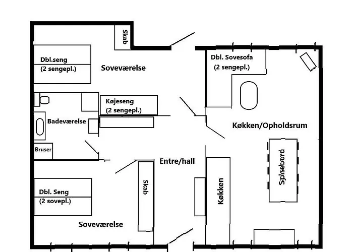Molshojgard Апартаменты *